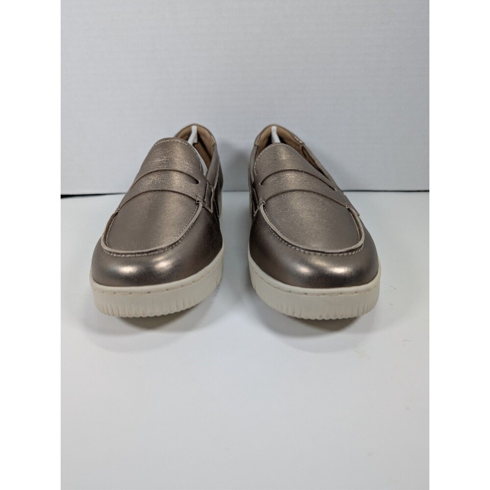 Easy Spirit Womens Size 11W Karin eFlex Slip On Loafers Bronze Leather NIB - Picture 6 of 15